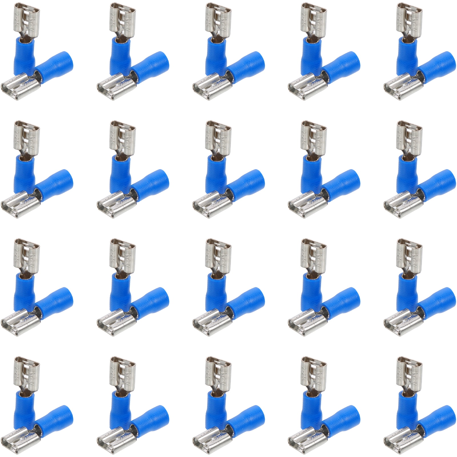 100pcs Spade Connector Quick Disconnect Spade Terminal Splice Wire