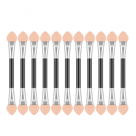 100pcs Sponge Eyeshadow Brush Sets Applicator Double Sided Reusable Disposable Eye Shadow Brushes For Makeup Sponge Tip Eyeshadow Applicators