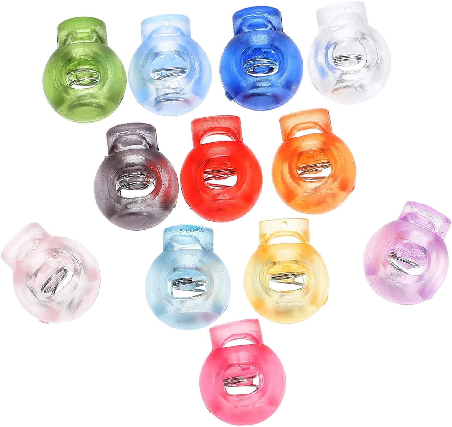 Toggles Shoe Lace End Clips Pants Rope Clasps Plastic Shoelace