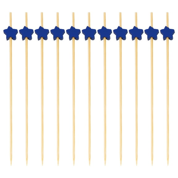 ADDHAT Appetizer Pick Synthetic Material 100Pcs 4.7x0.5x0.2in For Bridal Shower