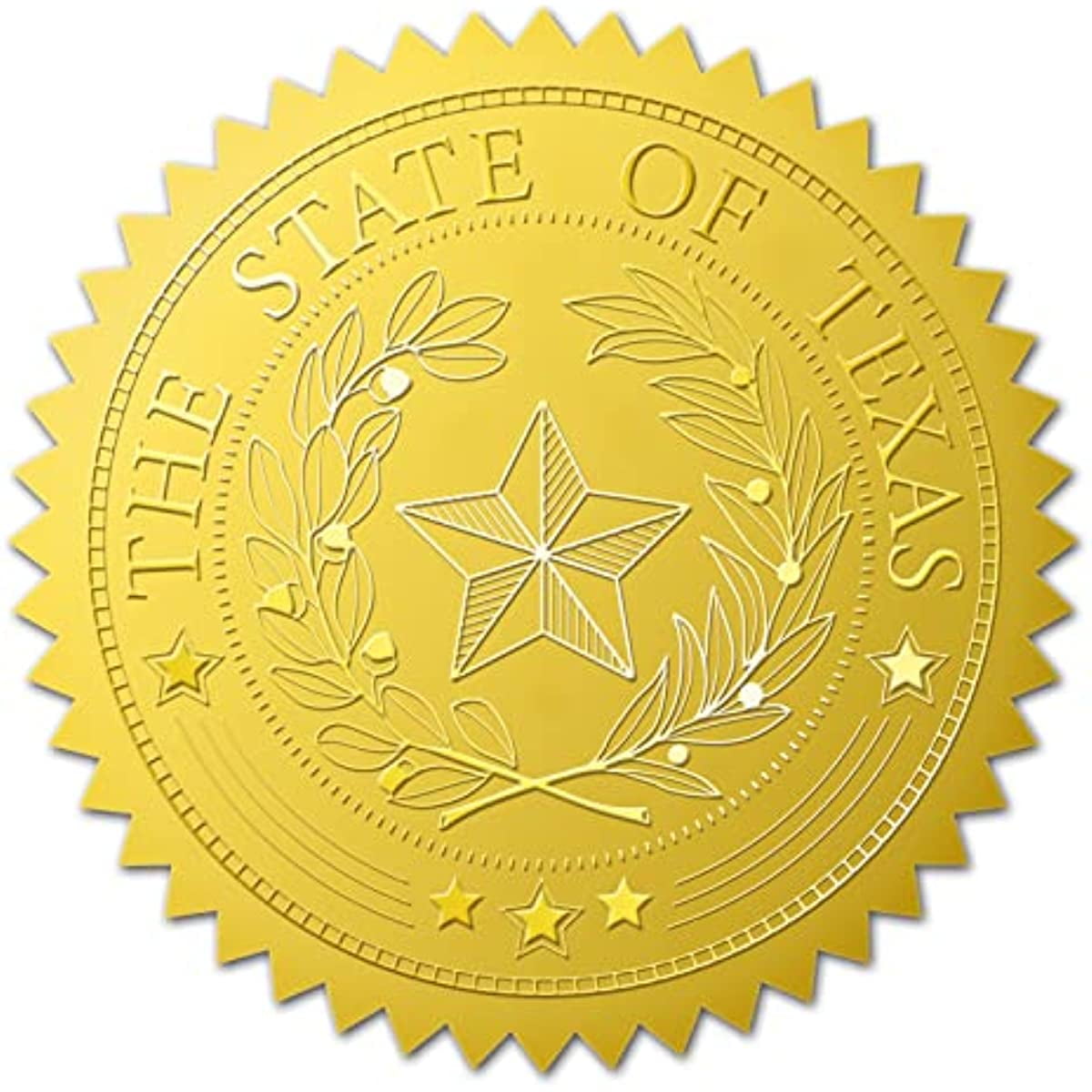 Gold Chain II Seal Sticker