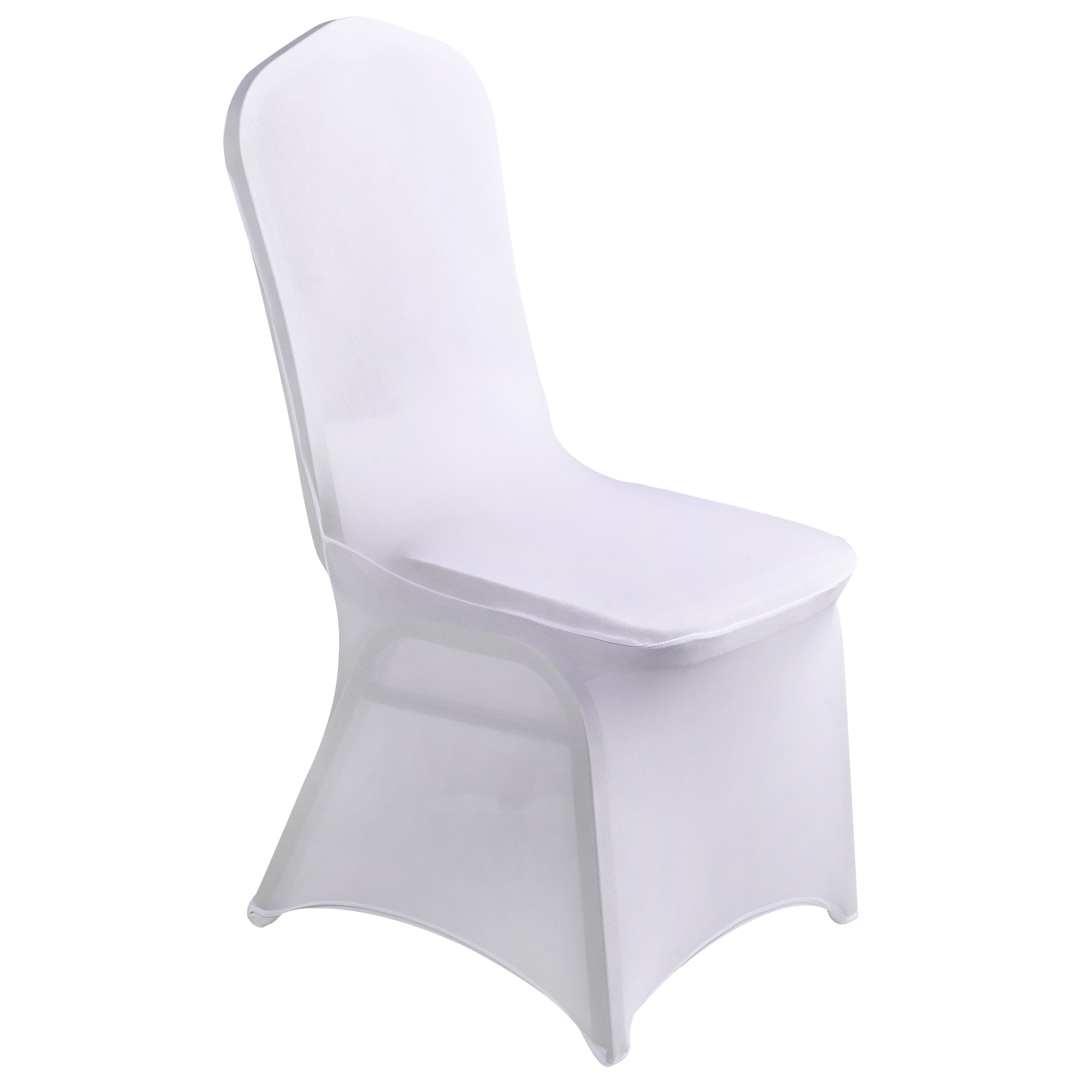 Black Premium Spandex Folding Chair Cover With 3-Way Open Arch, Fitted  Stretched Wedding Chair Cover With Foot Pockets 160 Gsm