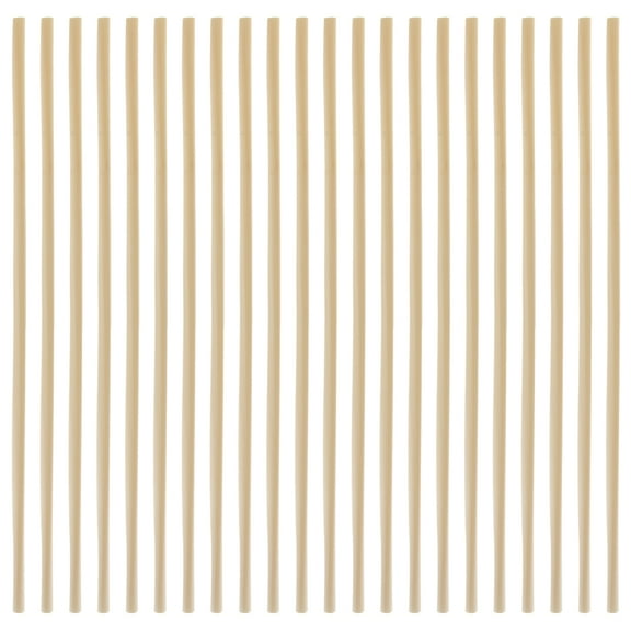 RENACLIPY Biodegradable Natural Wheat Straw Drinking Straws, Beige, 100 Count Sustainable Disposable
