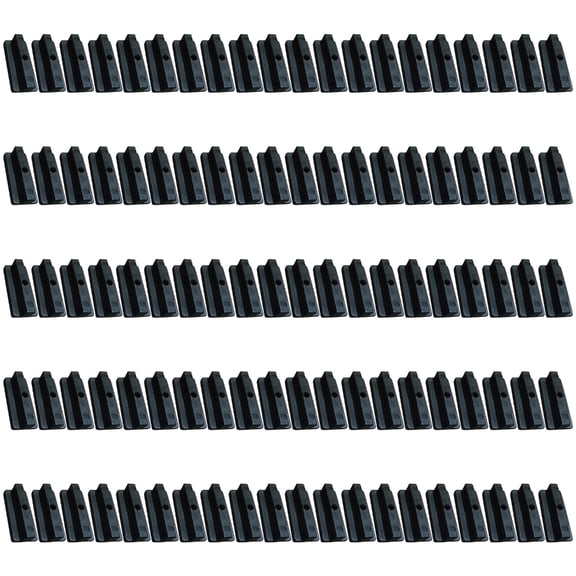 100pcs Sturdy Plastic Hide Fastening Clip for Composite Decking Boards