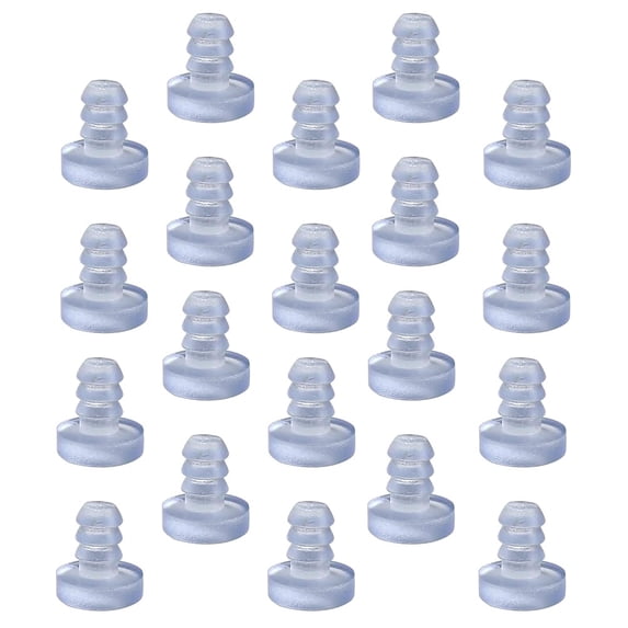 100pcs Table Bumpers Stem Bumpers Embedded Bumpers for Cabinet Doors