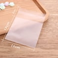 thumbnail image 1 of 100pcs Transparent Frosted Opp Bag Self Adhesive Pouch for DIY Handmade Candy Cookie Wedding Birthday Party Gift Packaging Bag 10x10cm, 1 of 6