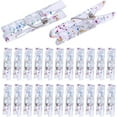 thumbnail image 1 of 100pcs Transparent Plastic Clothespins Clips Glittering Photo Paper Clips Clothesline Utility Clips for Crafts Party Christmas Ornament Home Laundry Tool, 3.5 cm x 0.5 cm x 0.8 cm, 1 of 7