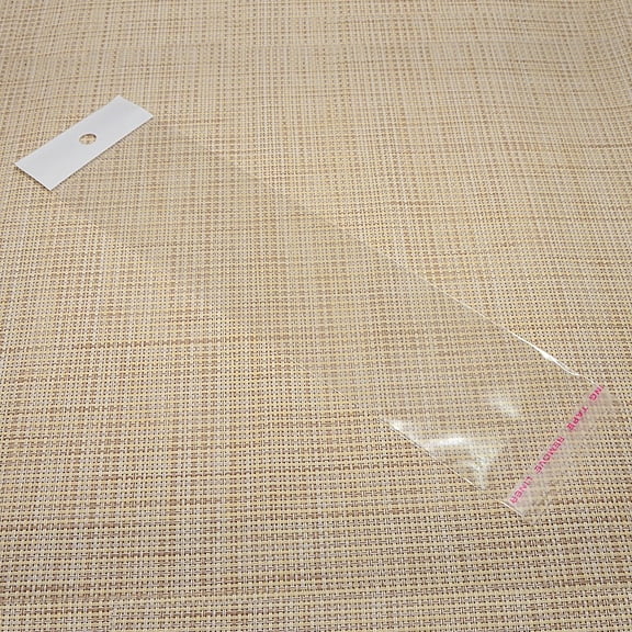 100pcs Transparent Rectangle Self Adhesive Cellophane Bags for Necklace Display Cards Clear 27.5x6.5cm Unilateral Thickness: 0.2mm Inner Measure: 22.5x6.5cm