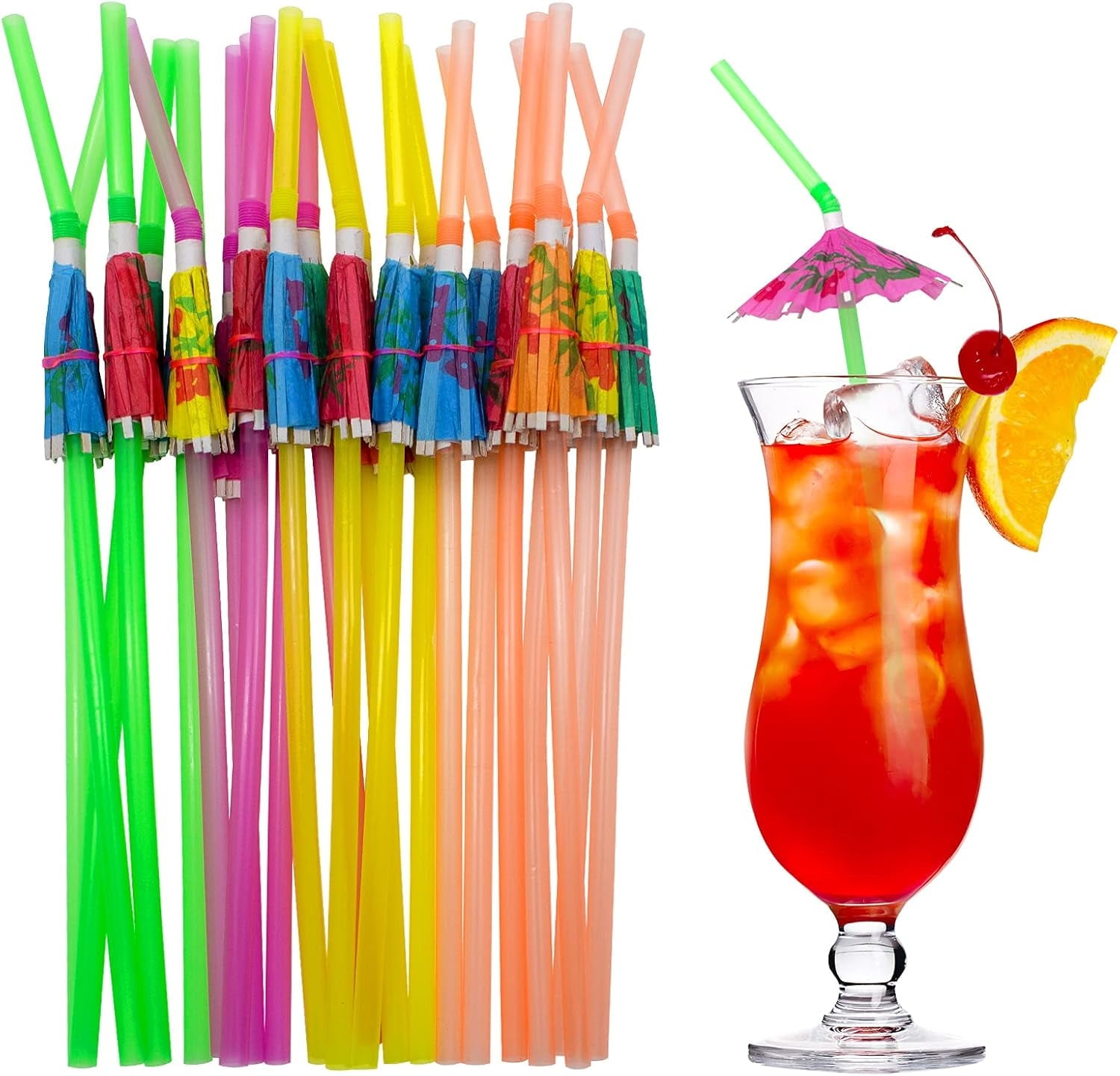 Cocktail Accessories For Drinks, 90PCS Cocktail Umbrellas For