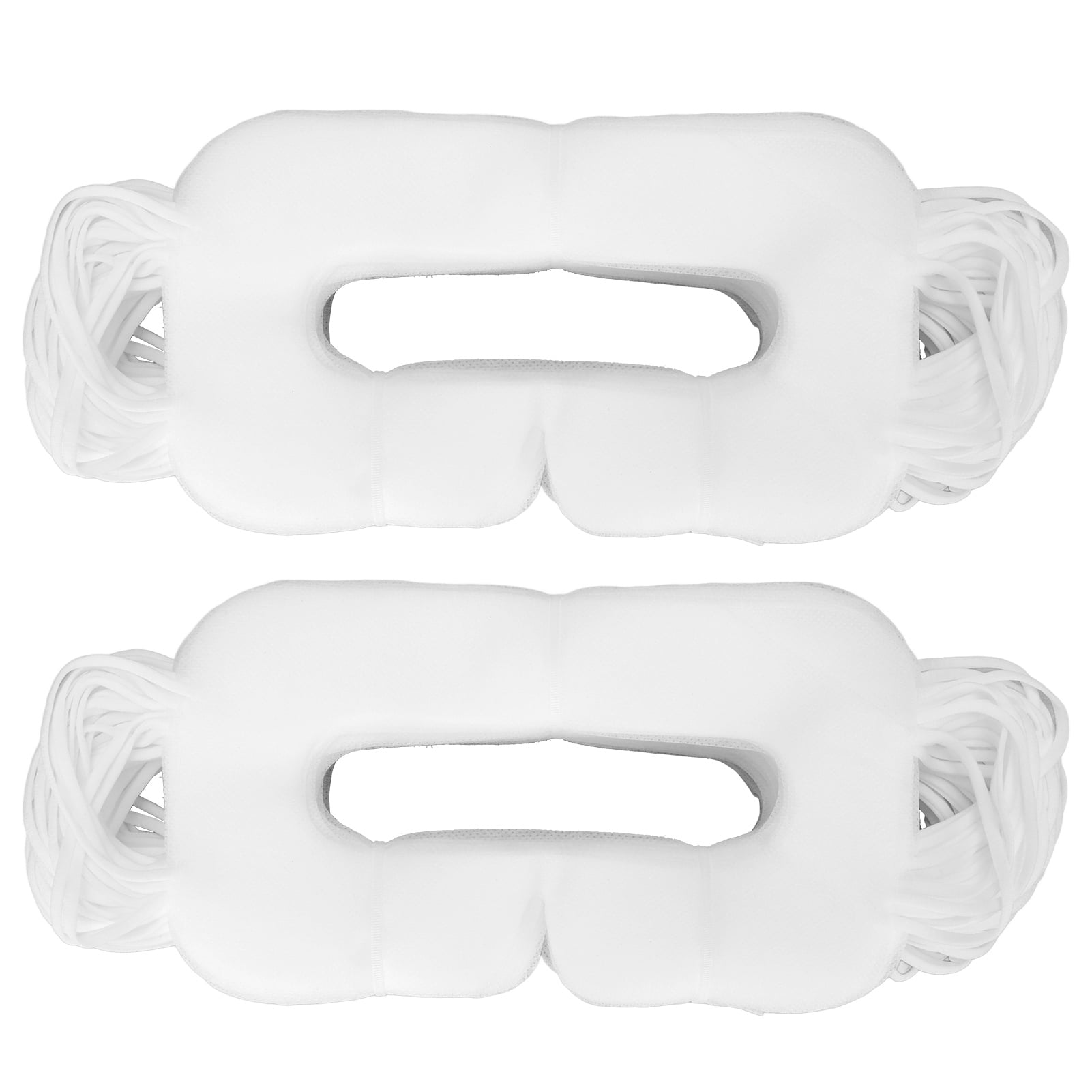 100pcs Universal Disposable VR Mask White Non Woven Sanitary Eye Mask