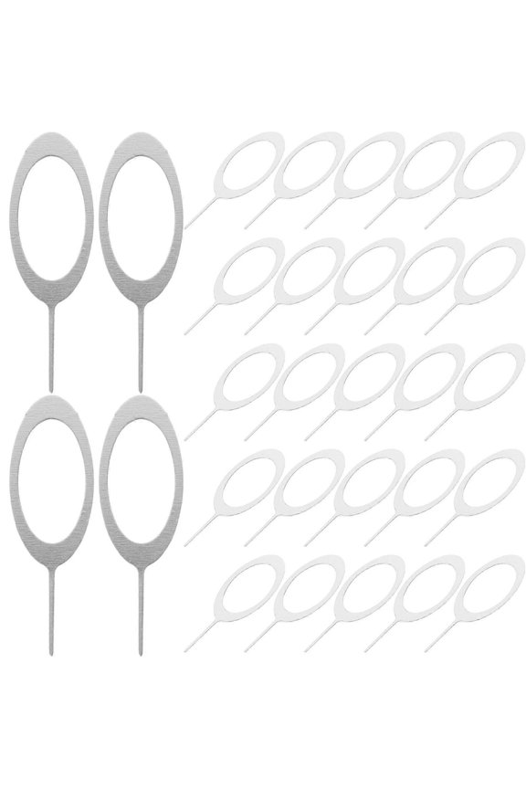 100pcs Universal SIM Card Ejector Pin Reliable SIM Tray Removal Tool Small and Portable SIM Card Needle for Mobile Phones Convenient SIM Card Eject Pi