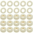 thumbnail image 1 of STRANDCHIC Wool Felt Washers Beige Compact Lightweight for Mechanic 100Pcs, 1 of 6