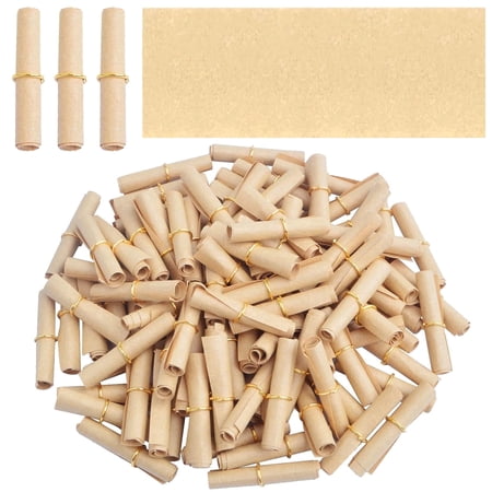 100pcs Vintage Message Paper Scrolls Mini Lucky Wishing Paper Scrolls Write-On-It Valentine for Birthday Anniversary Valentine Party Gifts Decor price history and forecast - Jdesun