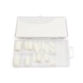 thumbnail image 1 of Unique Bargains 100pcs Plastic Full Cover False Nail Beauty Art Tips Decoration Nails Extension White, 1 of 2