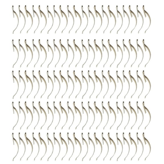 10pcs Window Screen Spring Clips Window Screen Securing Clips Steel Tension Corner Clips to Hold Screens in Place Firmly