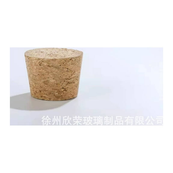 Cork Stoppers for Table Decor Light Brown Plastic 100pcs Wine Bottle Sealing Plugs
