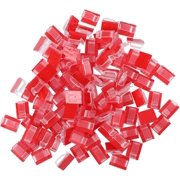 100pcs Wire Fixer Desktop Cord Organizer USB Wire Organizer Office Wire Clips Plastic Organizers Charger Cable Clear Stand Desktop Cord Clips Cable Holder Cable Organizer Line Card