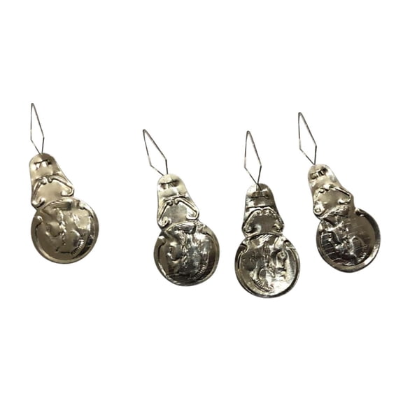 100pcs Wire Loop Needle Threader - Practical DIY Hand Sewing Threader Insertion Tool, Easy Use Sewing Needle Threader for Hand Sewing Crafts, Quilting Projects, Essential Sewing Notion Tool, Silver