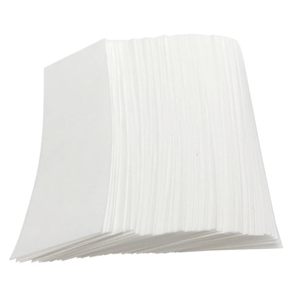 100pcs Woodwind Mouthpiece Pad Cleaning Paper Button Drying Absorbent Cleaner Papers for Sax Flute Clarinet Maintenance