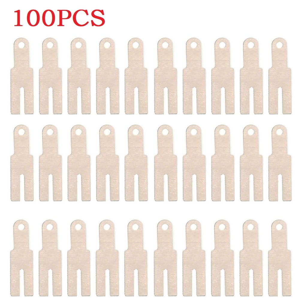 B>Dohe</b> - <b>Nickel-Plated</b> <b>Clips</b> <b>for Holding</b> <b>Sheets</b> (<b>100</b> <b>pcs</b>.) - <b>32</b