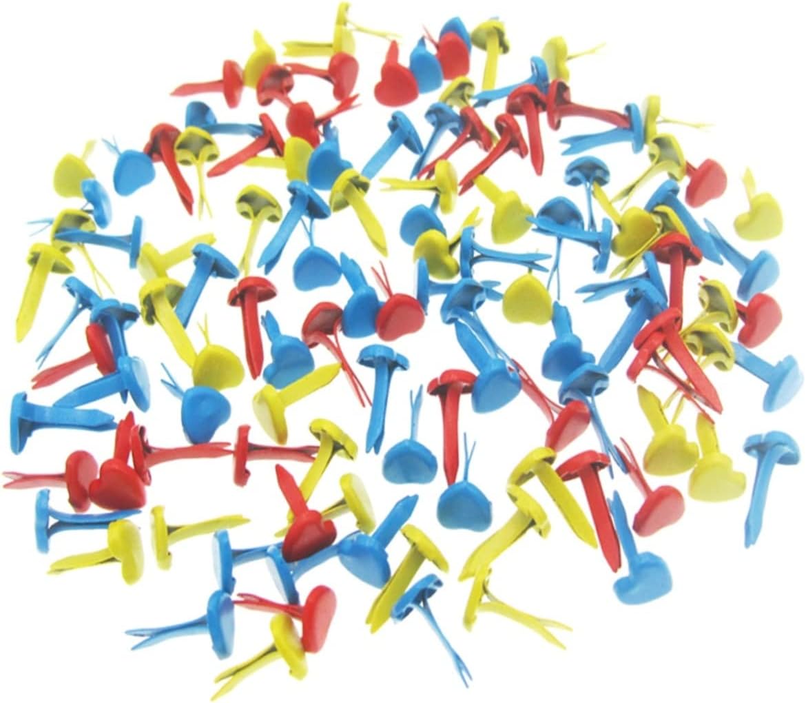 100pcs braslets Decorative brads Mini Paper Fasteners brads for Making