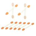 thumbnail image 1 of 100pcs makeup tools 6cm Makeup Tools makeup brush eye shadow stick double sided Eye shadow brush pointy disposable makeup sponge makeup eyeshadow eyeshadow makeup tool double head, 1 of 5
