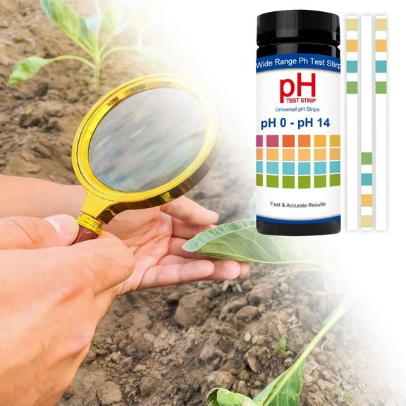 100pcs pH Test Strips, Universal pH 0-14, Testing pH for Urine Saliva Drinking Water Labs Aquariums Gyms Pools