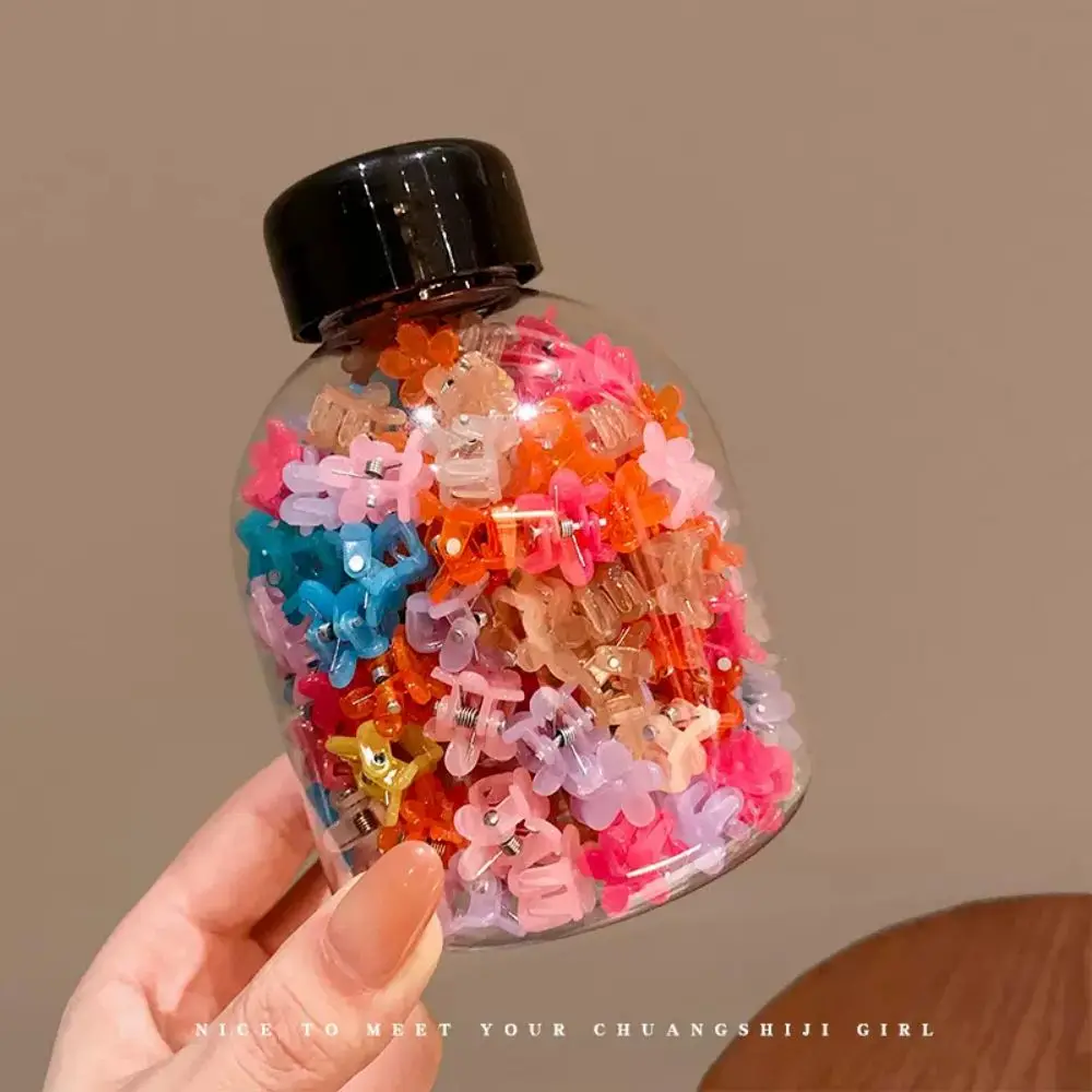 100pes/can girl baby bangs and broken hair tool  hair grabbing claw  baby small mini hair clip, hair grabbing accessory