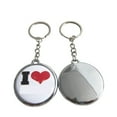 thumbnail image 1 of 100sets Of 32mm Button Keychain Material Single Side Key Chains Keychains Jewelry, 1 of 4