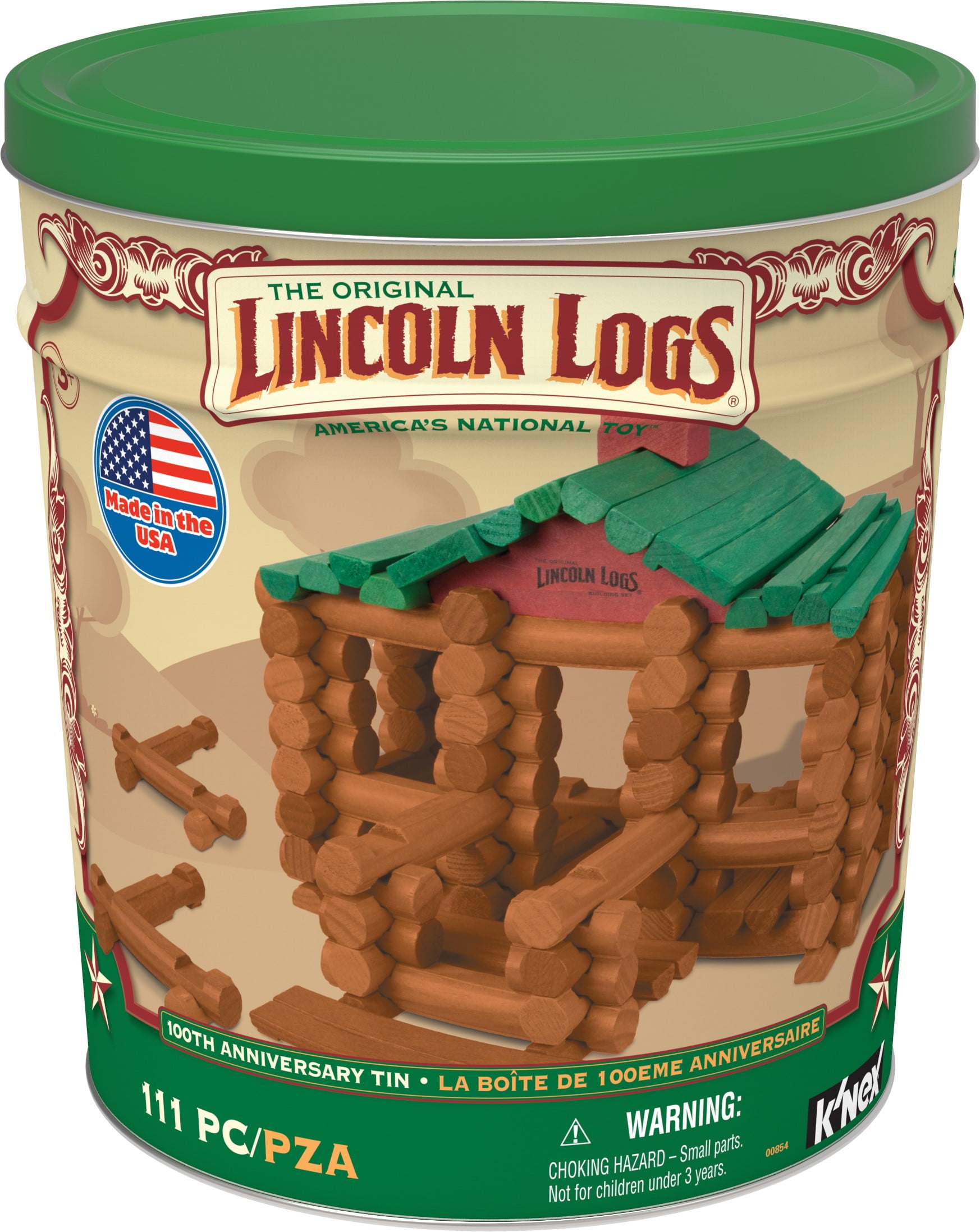 Knex lincoln logs sale