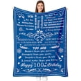 thumbnail image 1 of 100th Birthday Gifts for Women, 100th Birthday Decorations Blanket for Women, Best 100th Birthday Gifts Ideas for Mom Grandma Grandmother Aunt, Soft Flannel Throw Blanket 100th Birthday Gifts for Her, 1 of 6