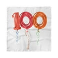 thumbnail image 1 of 100th Birthday Head Scarf, Flying Balloons Art, Head Wrap, 3 Sizes, by Ambesonne, 1 of 2
