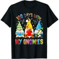 thumbnail image 1 of 100th Day Of School Gnome Teachers Students 100 Days Smarter T-Shirt, 1 of 3