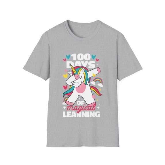 100th Day of School Unicorn 100 Magical Days Teacher Girls