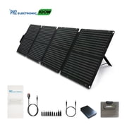 100w Portable Foldable Solar Panel Kit 18V,16x16inch,7lb,Solar Controller