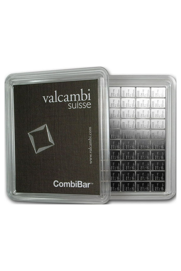100x 1 gram Silver Bar - Silver CombiBar (w/Assay)