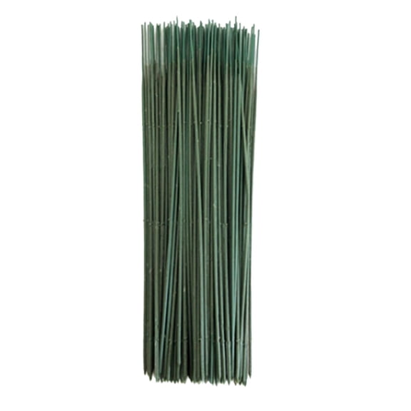 100x Artificial Flower Pole, Floral Rod Flower Arrangement Tools, DIY Craft Green Florist Wires, Wreath Decoration for Party Birthday Wedding 25cm