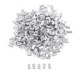 thumbnail image 1 of 100x Fishing s Double Aluminum for Wire Rope and Cable Fishing Line Tube Connectors for Leader Rigging 1mm, 1 of 4