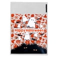 thumbnail image 1 of 100x Halloween Cellophane Cookie Bags, Self-Adhesive Sealing Clear Treat Bags, 3.9x3.9 inch, Clearance Multicolor, 1 of 9