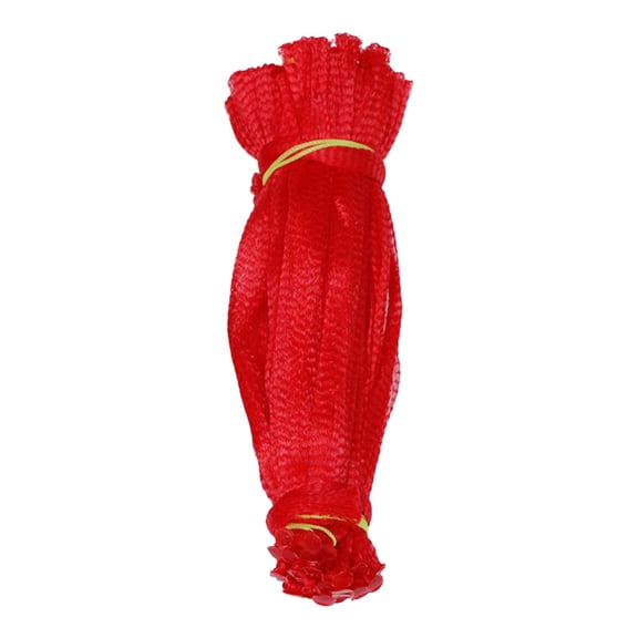 100x Hanging Watermelon Net Bags Fruit Mesh Bags Reusable with Drawstring for Vegetable within 15kg