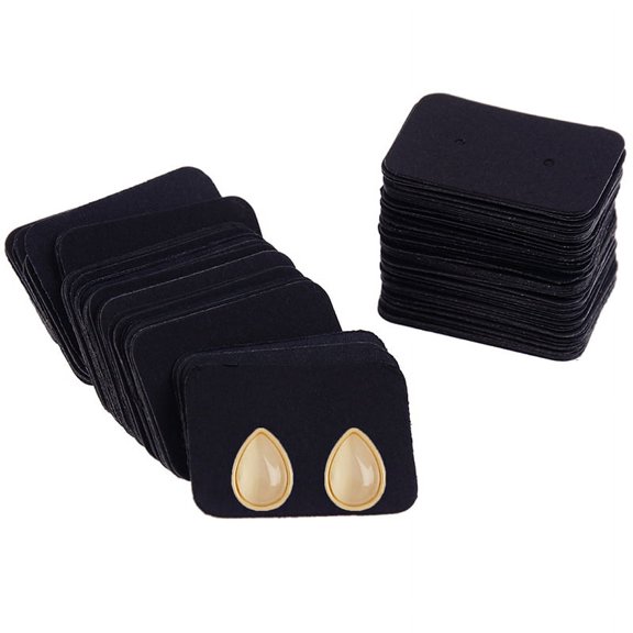 100x Jewelry earring ear studs hanging display holder hang cards organizer