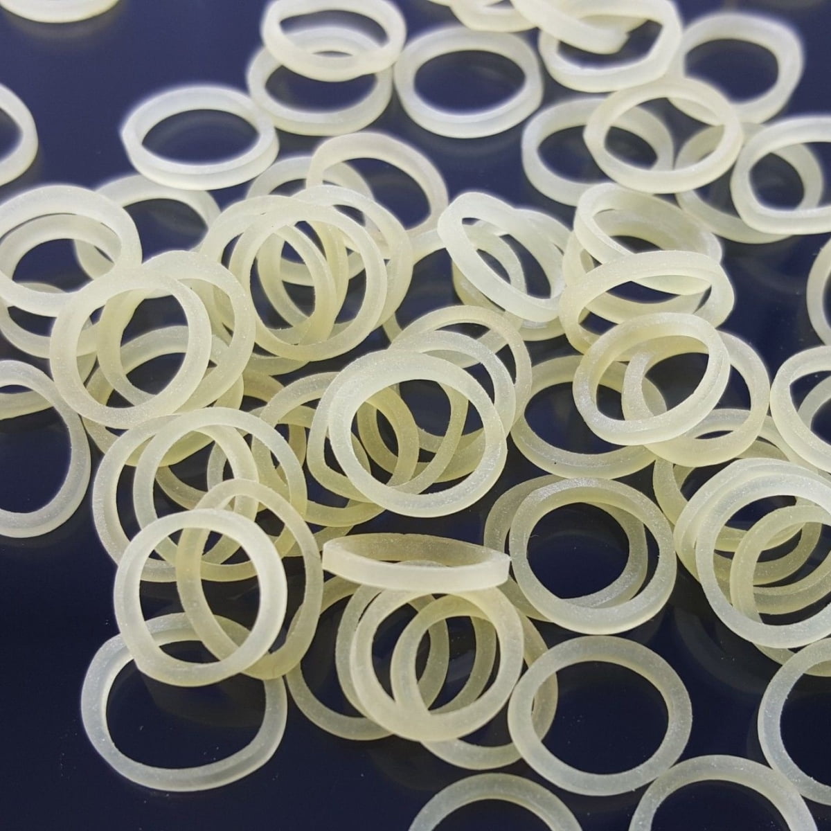 100x Orthodontic Rubber Bands Braces Stretch Elastic Oral Mouth Teeth 3.5oz 1/4"