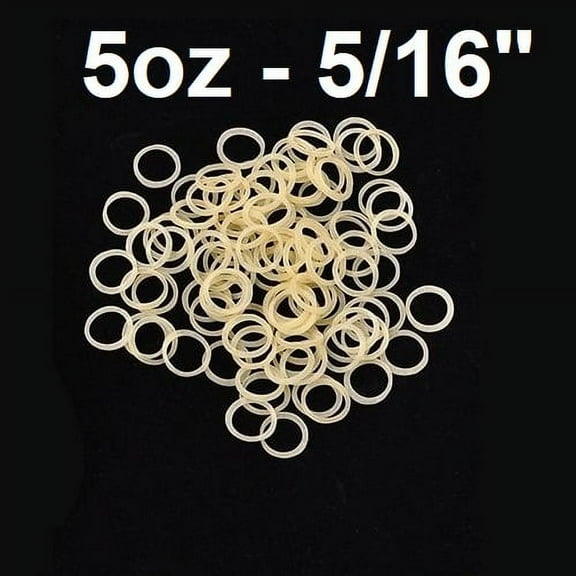 100x Orthodontic Rubber Bands Braces Stretch Elastic Oral Mouth Teeth 5oz 5/16"