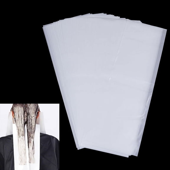 100x Reusable Hair Dye Paper Color Highlight Separating Sheet Barber Tissu Gk WA
