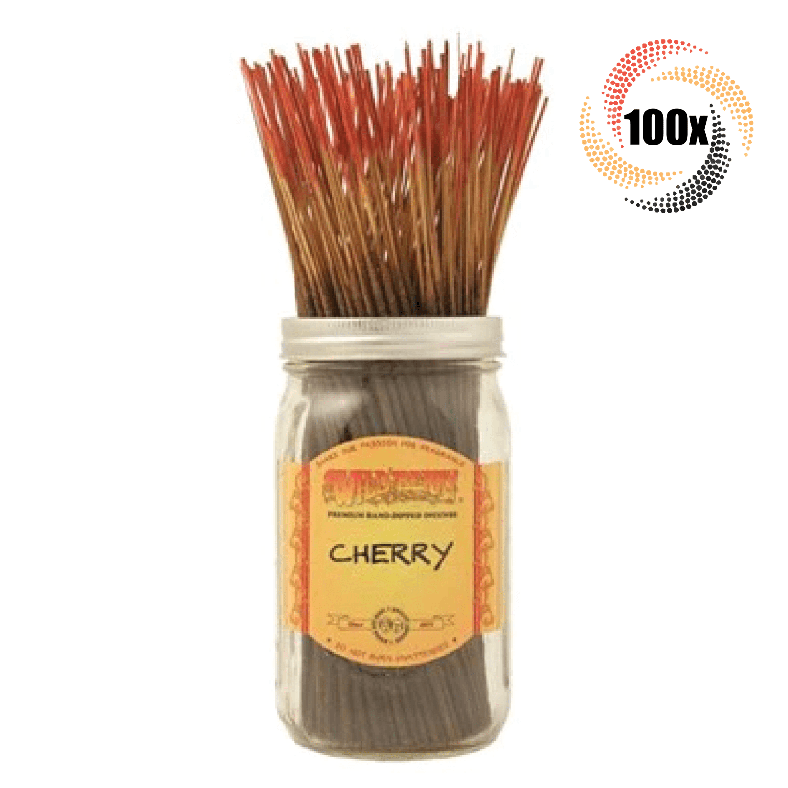 100x Wild Berry Cherry Incense Sticks ( 100 Sticks ) Wildberry Fast Shipping!