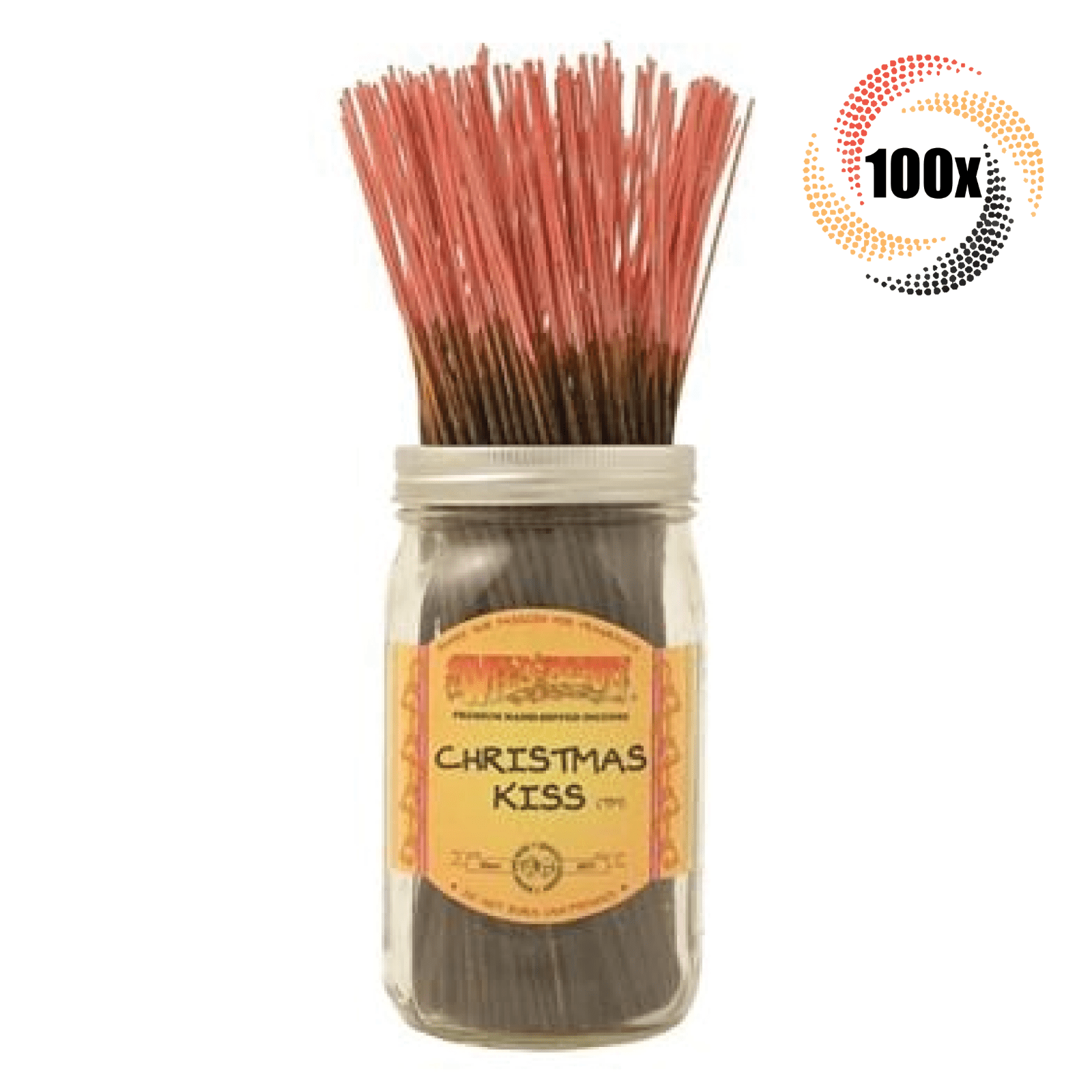 100x Wild Berry Christmas Kiss Scent Incense Sticks ( 100 Sticks ) Wildberry