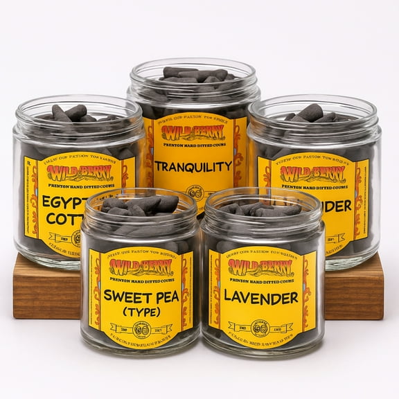 100x Wild Berry Incense Cones - Heavenly Bloom - Variety Pack Mix