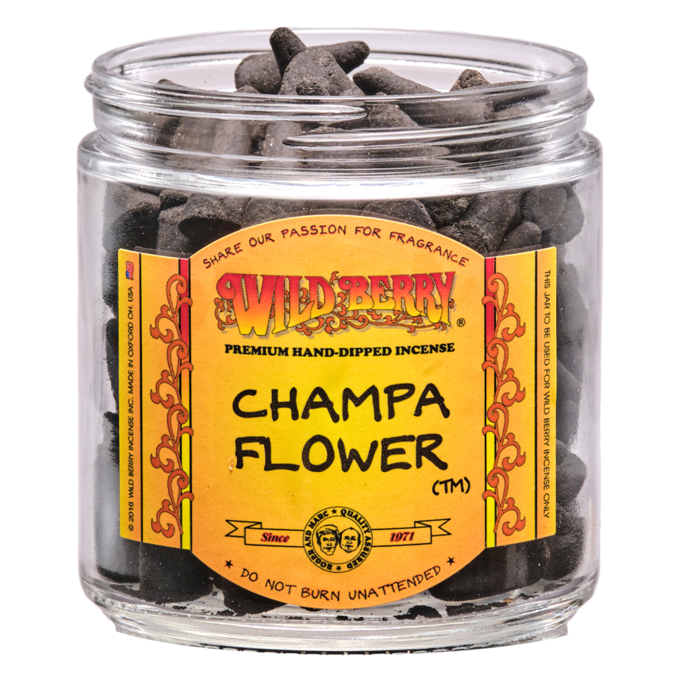 100x Wild Berry Shorties 4" Incense Sticks - Egyptian Musk - USA Made