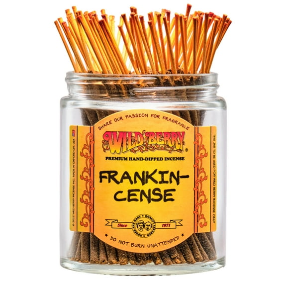 100x Wild Berry Shorties 4" Incense Sticks - Frankincense - USA Made