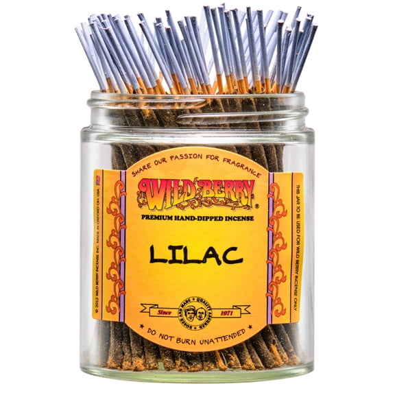 100x Wild Berry Shorties 4" Incense Sticks - Lilac - USA Made